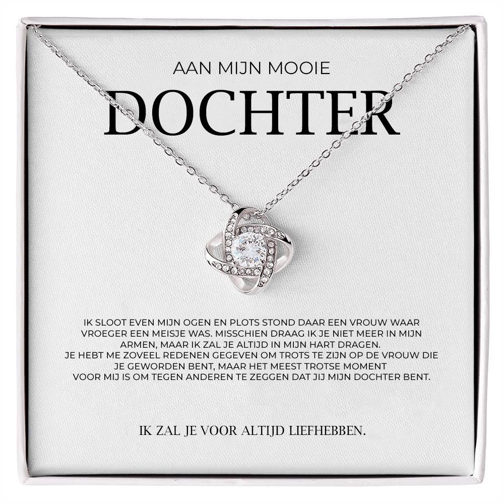 To My Beautiful Daughter (I Closed My Eyes) Necklace