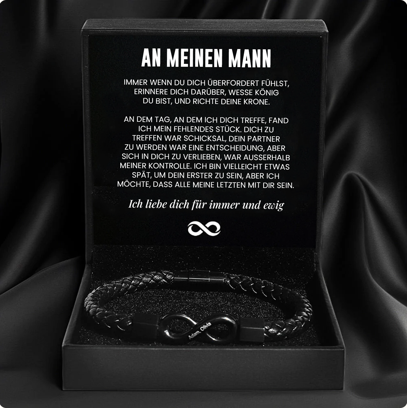 Armband voor mijn man, cadeau voor echtgenoot/vriend