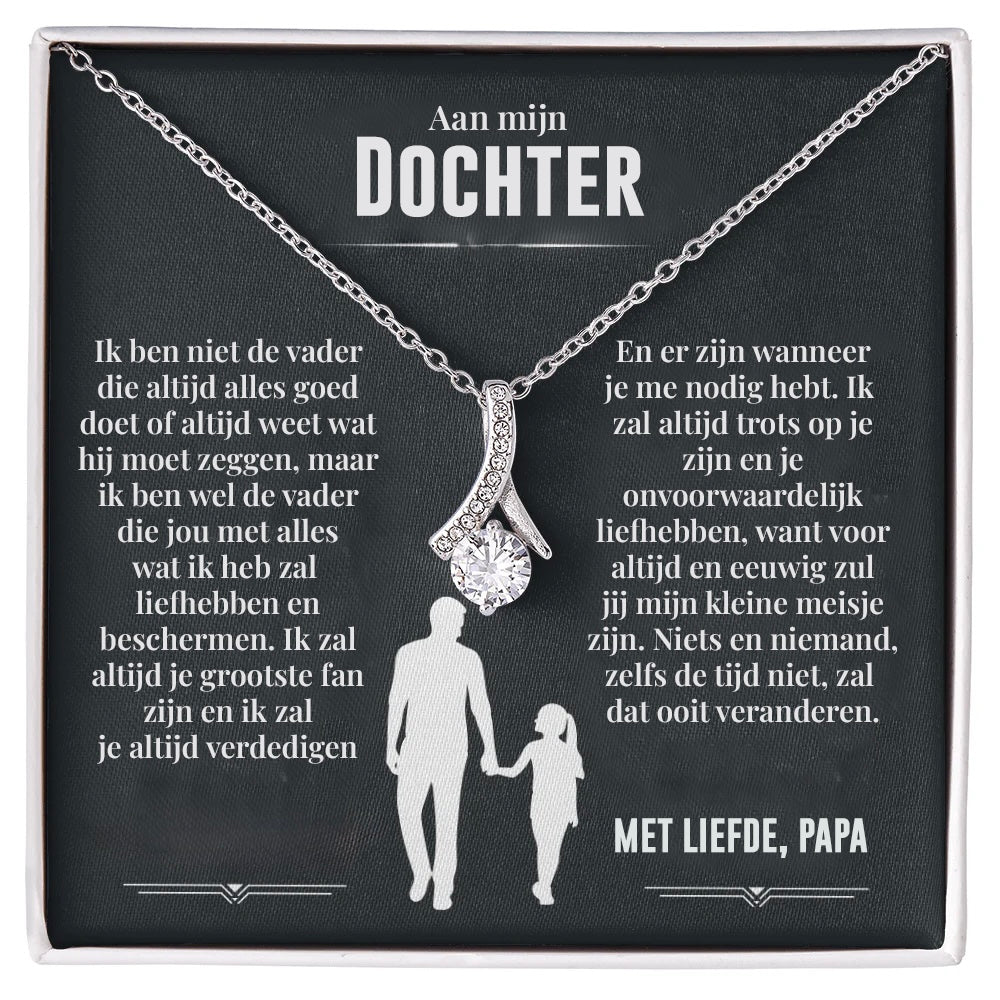 To My Daughter Necklace (I Am The Dad Who Will Love You)
