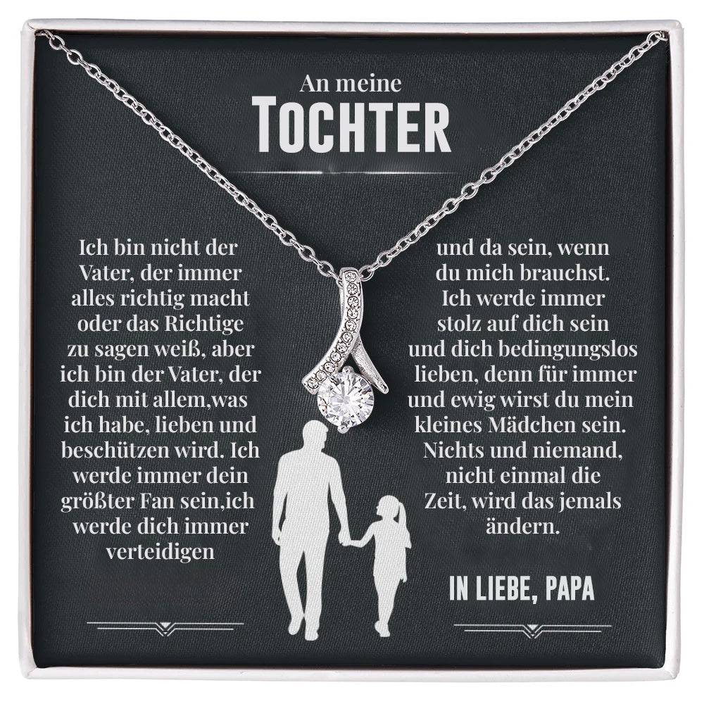 To My Daughter Necklace (I Am The Dad Who Will Love You)