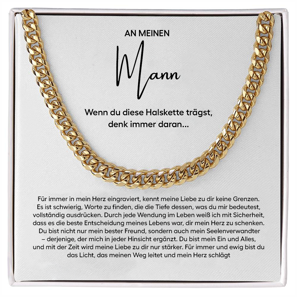 To My Husband Necklace