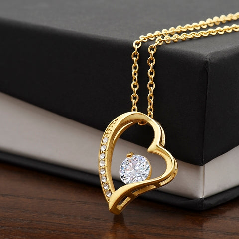 To My Soulmate Heart Necklace
